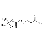 CAS#: 133382-89-5， 2-Methyl-2-Propanyl 2-(3-Amino-3-Oxopropyl)Hydrazinecarboxylate