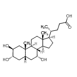 CAS#: 133565-87-4， (2beta,3alpha,5beta,7alpha)-2,3,7-Trihydroxycholan-24-Oic Acid