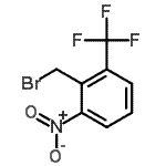 CAS#: 133605-26-2， 2-(Bromomethyl)-1-Nitro-3-(Trifluoromethyl)Benzene