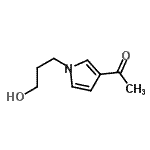 CAS#: 133611-46-8， 1-[1-(3-Hydroxypropyl)-1H-Pyrrol-3-Yl]Ethanone