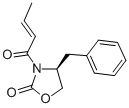 structure of CAS# 133812-16-5, 3-[(E)-But-2-Enoyl]-4-(Phenylmethyl)-1,3-Oxazolidin-2-One;3-But-2-Enoyl-4-(Phenylmethyl)-1,3-Oxazolidin-2-One;3-But-2-Enoyl-4-(Phenylmethyl)Oxazolidin-2-One;3-[(E)-But-2-Enoyl]-4-(Phenylmethyl)Oxazolidin-2-One