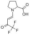 CAS#: 133992-80-0， 1-(4,4,4-Trifluoro-3-oxo-but-1-enyl)-pyrrolidine-2-carboxylic acid