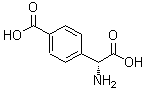 CAS#: 134052-68-9， 4-[(R)-Amino(Carboxy)Methyl]Benzoic Acid