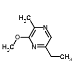 CAS#: 134079-38-2， 5-Ethyl-3-Methoxy-2-Methyl-Pyrazine