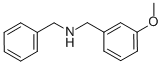 structure of CAS# 134240-37-2, 3-Methoxy-N-(Phenylmethyl)-Benzenemethanamine;(3-Methoxyphenyl)Methyl-(Phenylmethyl)Ammonium;Benzyl-(3-Methoxybenzyl)Ammonium;Zinc00250782