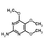 CAS#: 13428-61-0， 4,5,6-Trimethoxy-2-Pyrimidinamine