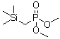 结构式 CAS# 13433-42-6, [(三甲基硅烷基)甲基]膦酸二甲酯