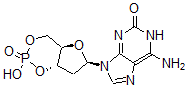 CAS#: 13440-33-0， 2'-Deoxyguanosine cyclic 3',5'-(hydrogen phosphate)