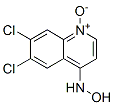 CAS#: 13442-13-2， (NE)-N-(6,7-Dichloro-1-Hydroxyquinolin-4-Ylidene)Hydroxylamine