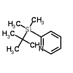 CAS#: 134435-17-9， 2-[Dimethyl(2-Methyl-2-Propanyl)Silyl]Pyridine