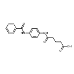 CAS#: 134485-49-7， 5-{[4-(Benzoylamino)Phenyl]Amino}-5-Oxopentanoic Acid