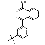 CAS#: 13450-38-9， 2-[3-(Trifluoromethyl)Benzoyl]Benzoic Acid