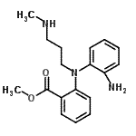 CAS#: 13450-71-0， Methyl 2-{(2-Aminophenyl)[3-(Methylamino)Propyl]Amino}Benzoate