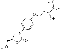 CAS#: 134564-82-2， (5R)-5-(Methoxymethyl)-3-[4-[(3R)-4,4,4-Trifluoro-3-Hydroxybutoxy]Phenyl]-2-Oxazolidinone