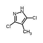 CAS#: 134589-55-2， 3,5-Dichloro-4-Methyl-1H-Pyrazole