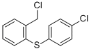 结构式 CAS# 13459-60-4, 1-(氯甲基)-2-[(4-氯苯基)硫代]-苯