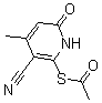 CAS#: 134616-73-2， 2-[(3-Cyano-4-Methyl-6-Oxo-1H-Pyridin-2-Yl)Sulfanyl]Acetate