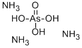 结构式 CAS# 13462-93-6, 砷酸二氢铵