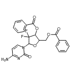 CAS#: 134790-40-2， 4-Amino-1-(3,5-Di-O-Benzoyl-2-Deoxy-2,2-Difluoropentofuranosyl)-2(1H)-Pyrimidinone