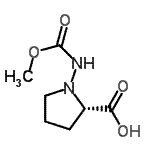 CAS#: 134920-23-3， 1-[(Methoxycarbonyl)Amino]-L-Proline