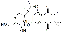 CAS#: 134985-03-8， 3-[1,5-Dihydroxy-4-(Hydroxymethyl)Pent-3-Enyl]-4-Hydroxy-7-Methoxy-2,3,8-Trimethyl-2H-Benzo[g][1]Benzoxole-6,9-Dione