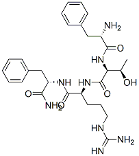CAS#: 135014-49-2， (2S)-2-[[(2S,3R)-2-Amino-3-Hydroxybutanoyl]Amino]-N-[(2S)-1-[[(2S)-1-Amino-1-Oxo-3-Phenylpropan-2-Yl]Amino]-1-Oxo-3-Phenylpropan-2-Yl]-5-(Diaminomethylideneamino)Pentanamide