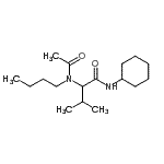 CAS#: 13531-90-3， N<Sup>2</Sup>-Acetyl-N<Sup>2</Sup>-Butyl-N-Cyclohexylvalinamide