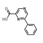 CAS#: 13534-76-4， 6-Phenylpyrazine-2-Carboxylic Acid