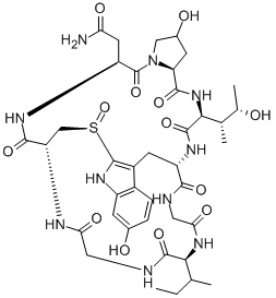 CAS#: 13567-11-8， gamma-Amanitin, De-S-Oxide