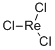 structure of CAS# 13569-63-6, Rhenium Chloride(ReCl3);Rhenium Trichloride;Rhenium Chloride (Recl3)