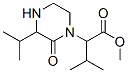 CAS#: 135884-94-5， Methyl 3-Methyl-2-(2-Oxo-3-Propan-2-Ylpiperazin-1-Yl)Butanoate