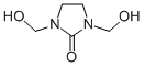 结构式 CAS# 136-84-5, 1,3-二(羟基甲基)-2-咪唑烷酮
