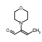 CAS#: 136483-66-4， (2Z)-2-(4-Morpholinyl)-2-Butenal
