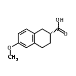 CAS#: 136759-35-8， (2R)-6-Methoxy-1,2,3,4-Tetrahydro-2-Naphthalenecarboxylic Acid