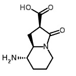 CAS#: 137002-58-5， (2R,8S,8aR)-8-Amino-3-Oxooctahydro-2-Indolizinecarboxylic Acid