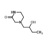 CAS#: 137066-47-8， 4-(2-Hydroxybutyl)-2-Piperazinone