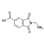 CAS#: 137247-85-9， 2-Ethyl-1,3-Dioxo-5-Isoindolinecarboxylic Acid