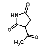 CAS#: 137271-84-2， 3-Acetyl-2,5-Pyrrolidinedione