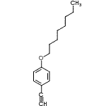 structure of CAS# 137338-08-0, 1-Ethynyl-4-(Octyloxy)Benzene;1-ethynyl-4-(octyloxy)benzene;1-ETHYNYL-4-OCTYLOXY-BENZENE;1-octyloxy-4-ethynyl-benzene