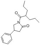 CAS#: 137427-76-0， 4-Phenyl-1-(2-Propylpentanoyl)Pyrrolidin-2-One