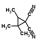 CAS#: 13764-28-8， 2,2,3-Trimethyl-1,1-Cyclopropanedicarbonitrile