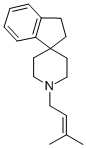 CAS#: 137730-58-6， 3,4-Dihydro-1'-(3-methylbut-2-enyl)spiro(1H-indene-1,4'-piperidine)