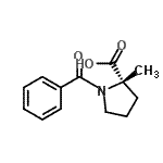 CAS#: 137870-76-9， 1-Benzoyl-2-Methyl-L-Proline
