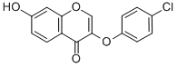CAS#: 137987-94-1， 3-(4-Chlorophenoxy)-7-Hydroxychromen-4-One