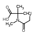 CAS#: 138062-82-5， N-(Chloroacetyl)-N,2-Dimethylalanine