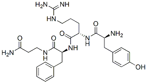 CAS#: 138228-38-3， (2R)-2-[[(2S)-2-Amino-3-(4-Hydroxyphenyl)Propanoyl]Amino]-N-[(2S)-1-[(3-Amino-3-Oxopropyl)Amino]-1-Oxo-3-Phenylpropan-2-Yl]-5-(Diaminomethylideneamino)Pentanamide