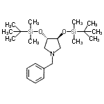 CAS#: 138228-45-2， (3S,4S)-1-Benzyl-3,4-Bis{[Dimethyl(2-Methyl-2-Propanyl)Silyl]Oxy}Pyrrolidine