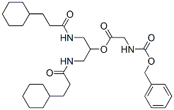 CAS#: 138405-01-3， 1,3-Bis(3-Cyclohexylpropanoylamino)Propan-2-Yl 2-(Phenylmethoxycarbonylamino)Acetate
