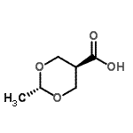 CAS#: 138943-97-2， trans-2-Methyl-1,3-Dioxane-5-Carboxylic Acid