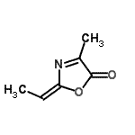 CAS#: 13895-32-4， (2E)-2-Ethylidene-4-Methyl-1,3-Oxazol-5(2H)-One